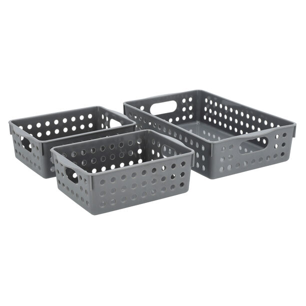 Buy ORGANIZER TRAY with DIVIDERS WOVEN SET OF 5 Online
